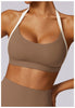 HerAura Halter High-Support Sports Bra