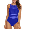 HerMesh Mesh Turtleneck Swimsuit